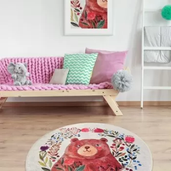 Covor, Bears Garden , 50% TESTURA DE catifea/50% poliester, Multicolor imagine