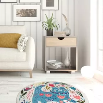 Covor, Blue Cats , 50% TESTURA DE catifea/50% poliester, Multicolor imagine