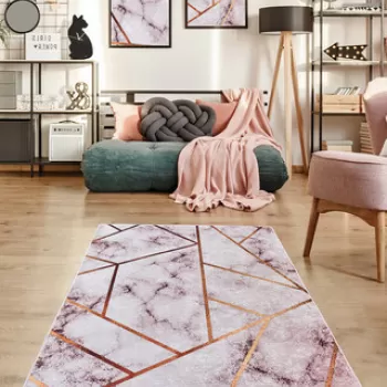 Covor, Brett Djt , 120x180 cm, 50% TESTURA DE catifea/50% poliester, Multicolor imagine