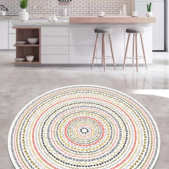 Covor, Broderie Cap 120, 50% TESTURA DE catifea/50% poliester, Multicolor imagine