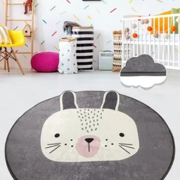 Covor, Bunny, 50% TESTURA DE catifea/ 50% POLIESTER, Multicolor imagine