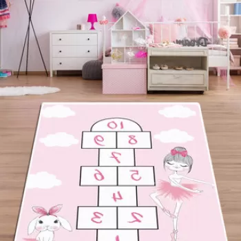 Covor, Campana DJT, 120x180 cm, Catifea, Multicolor imagine