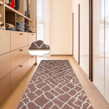 Covor, Canal Beige 80X120, 50% TESTURA DE catifea/50% poliester, Nurca imagine