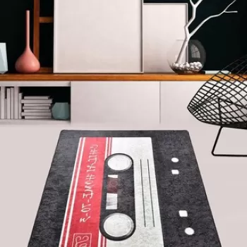 Covor, Casette Djt, 50% TESTURA DE catifea/50% poliester, Multicolor imagine