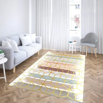 Covor, CG_94, 100x180 cm, Poliester, Multicolor imagine