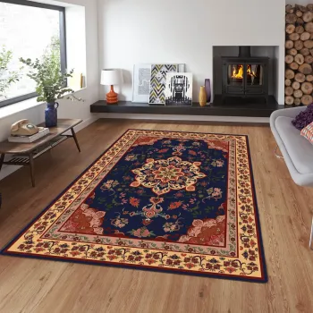 Covor, Cg84, 100x140 cm, Poliester, Multicolor imagine
