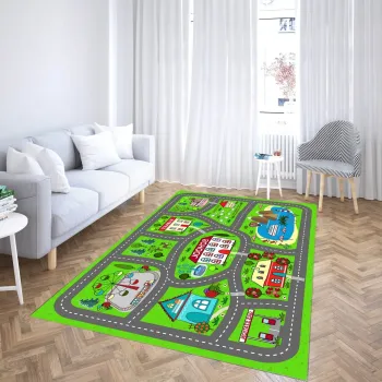 Covor, Cgkids4, 160x230 cm, Poliester, Multicolor imagine
