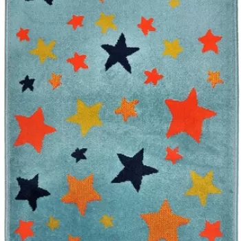 Covor copii Casey, Decorino, 100x150 cm, polipropilena, multicolor imagine