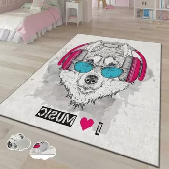 Covor, csbrghl-276, 80x140 cm, Poliester, Multicolor imagine