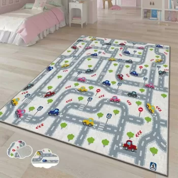 Covor, csbrghl-279, 140x220 cm, Poliester, Multicolor imagine