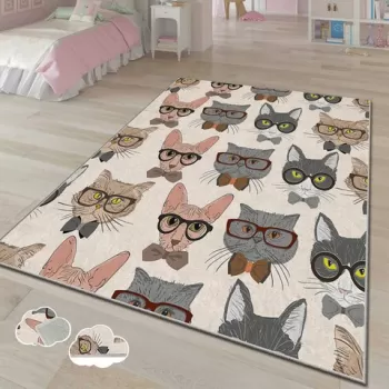 Covor, csbrghl-410, 120x180 cm, Poliester, Multicolor imagine