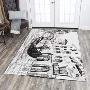 Covor, csbrghl-673, 80x140 cm, Poliester, Multicolor imagine