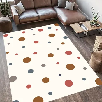 Covor cu print, Bubble, Heinner, 200x300 cm, poliester, multicolor imagine