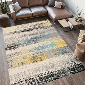 Covor cu print, Mili, Heinner, 160x230 cm, poliester, multicolor imagine