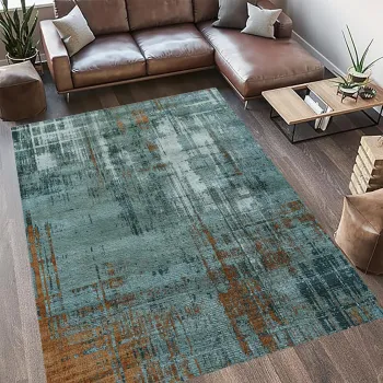 Covor cu print, Mist, Heinner, 160x230 cm, poliester, multicolor imagine