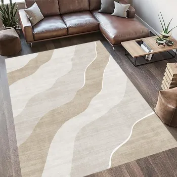 Covor cu print, Sand, Heinner, 200x300 cm, poliester, multicolor imagine