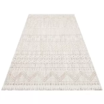 Covor, Czy 02, 120x180 cm, Poliester, Gri / Bej imagine