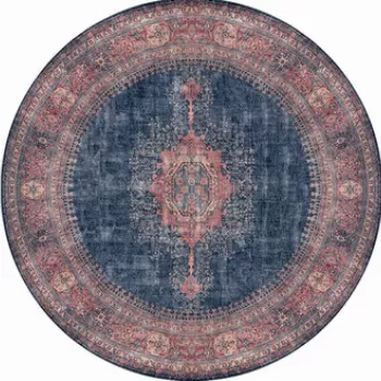 Covor, Dark Blue AL 26 , Poliester , Multicolor imagine