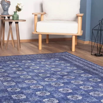 Covor, Dark Blue AL 277 , 210x310 cm, Poliester , Multicolor imagine