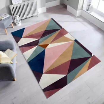 Covor de hol, 050, 150x200 cm, Poliester, Multicolor imagine