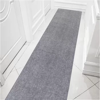 Covor de hol, 219, 80x150 cm, Poliester, Gri imagine