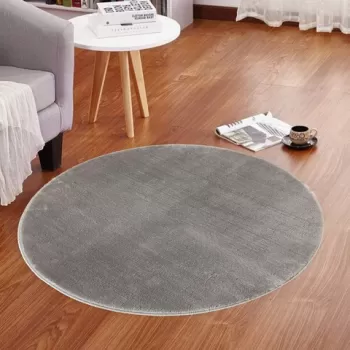 Covor de hol, 4007, 150x150 cm, Polipropilena, Gri imagine