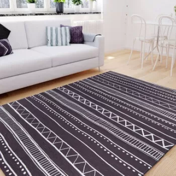 Covor de hol, Ada Gon?l Chenille, 75x150 cm, Poliester , Multicolor imagine