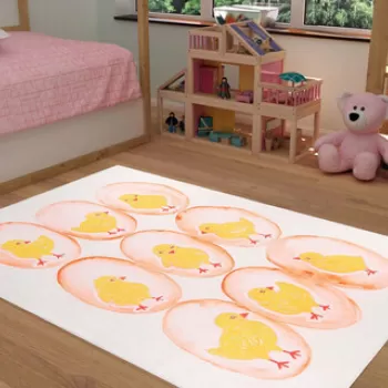 Covor de hol, Ada Gon?l Chenille, 75x150 cm, Poliester , Multicolor imagine