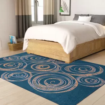 Covor de hol, Ada Gon?l Chenille, 75x150 cm, Poliester , Multicolor imagine