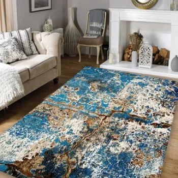 Covor de hol, Be Lost , 100x150 cm, Bumbac, Multicolor imagine