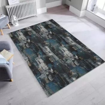 Covor de hol, Bishop, 100x150 cm, Poliester, Multicolor imagine