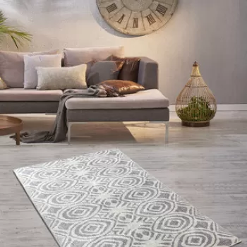 Covor de hol, Blome, 50% TESTURA DE catifea/50% poliester, Multicolor imagine