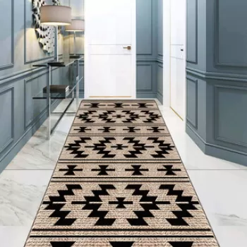 Covor de hol, Cardano Djt, 80x100 cm, Poliester, Multicolor imagine