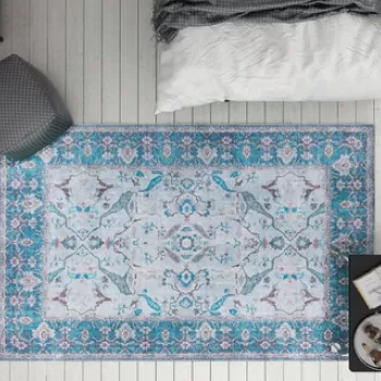 Covor de hol, Dorian Chenille, 75x150 cm, Poliester , Multicolor imagine