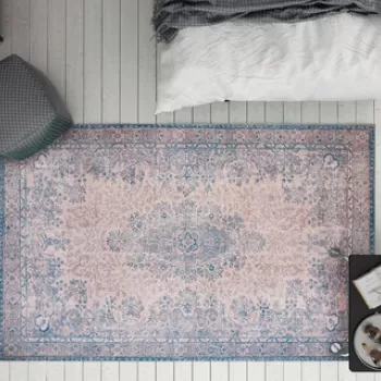 Covor de hol, Dorian Chenille, 75x150 cm, Poliester , Multicolor imagine