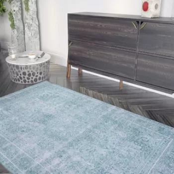 Covor de hol, Dorian Chenille, 75x230 cm, Poliester , Multicolor imagine