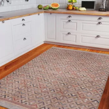 Covor de hol, Dorian Chenille, 75x230 cm, Poliester , Multicolor imagine