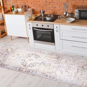 Covor de hol, Dorian Chenille, 75x230 cm, Poliester , Multicolor imagine