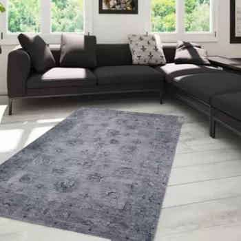 Covor de hol, Dorian Chenille, 75x230 cm, Poliester , Multicolor imagine