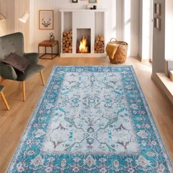 Covor de hol, Dorian Chenille, 75x230 cm, Poliester , Multicolor imagine