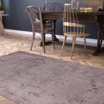 Covor de hol, Dorian Chenille, 75x230 cm, Poliester , Multicolor imagine