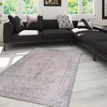 Covor de hol, Dorian Chenille, 75x230 cm, Poliester , Multicolor imagine