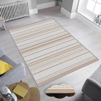 Covor de hol, EEXFAB1169, 80x150 cm, Poliester, Multicolor imagine