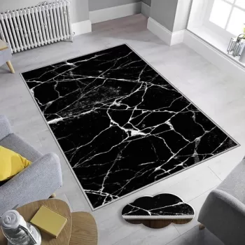 Covor de hol, EEXFAB818, 80x150 cm, Poliester, Multicolor imagine