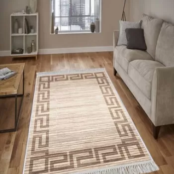 Covor de hol, ELS1020, 80x200 cm, Catifea, Multicolor imagine