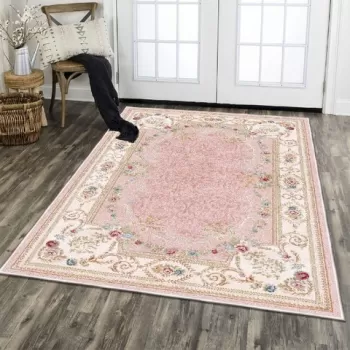 Covor de hol, ELS1800, 80x150 cm, Catifea, Multicolor imagine