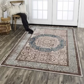 Covor de hol, ELS2051, 80x150 cm, Catifea, Multicolor imagine