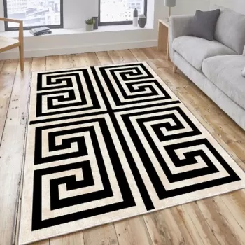 Covor de hol, ELS2238, 100x300 cm, Catifea, Multicolor imagine