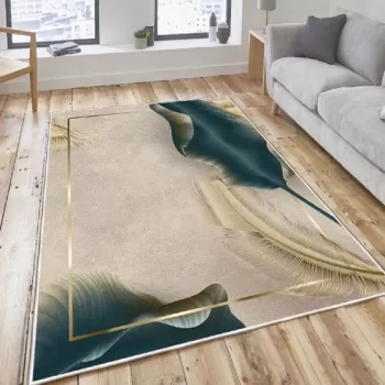 Covor de hol, ELS2435, 100x300 cm, Catifea, Multicolor imagine