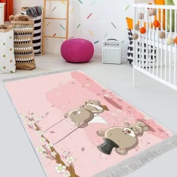 Covor de hol, ELS519, 80x200 cm, Catifea, Multicolor imagine